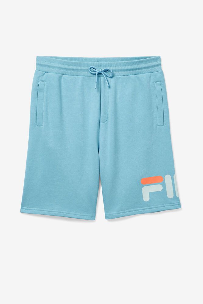 Fila Zeshawn Blue Shorts Mens - NZ 53068-ITUX